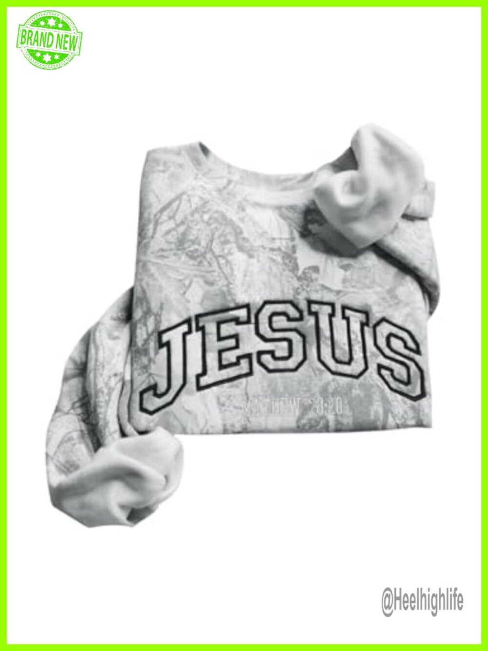Womens Camo Crewneck Fleece Lined Christian Graphic Sweatshirt Fall Pullover